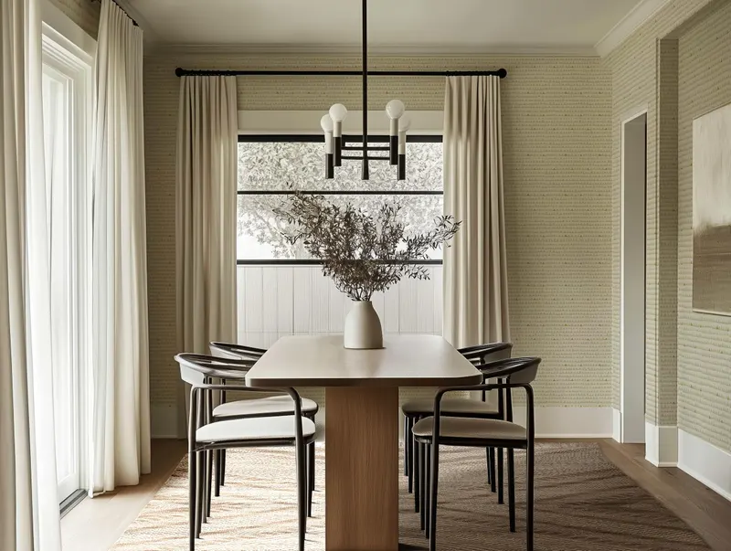 Soft-Toned Dining